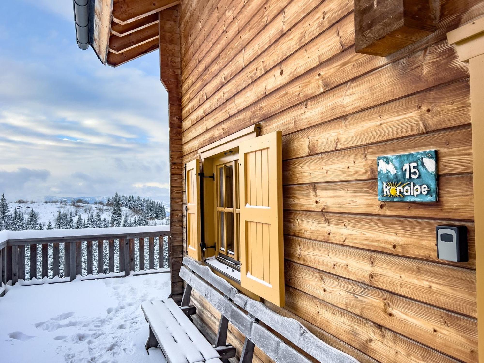 1A Chalet Koralpenzauber - Wandern, Grillen, Sauna Und Traumblick Wolfsberg Luaran gambar