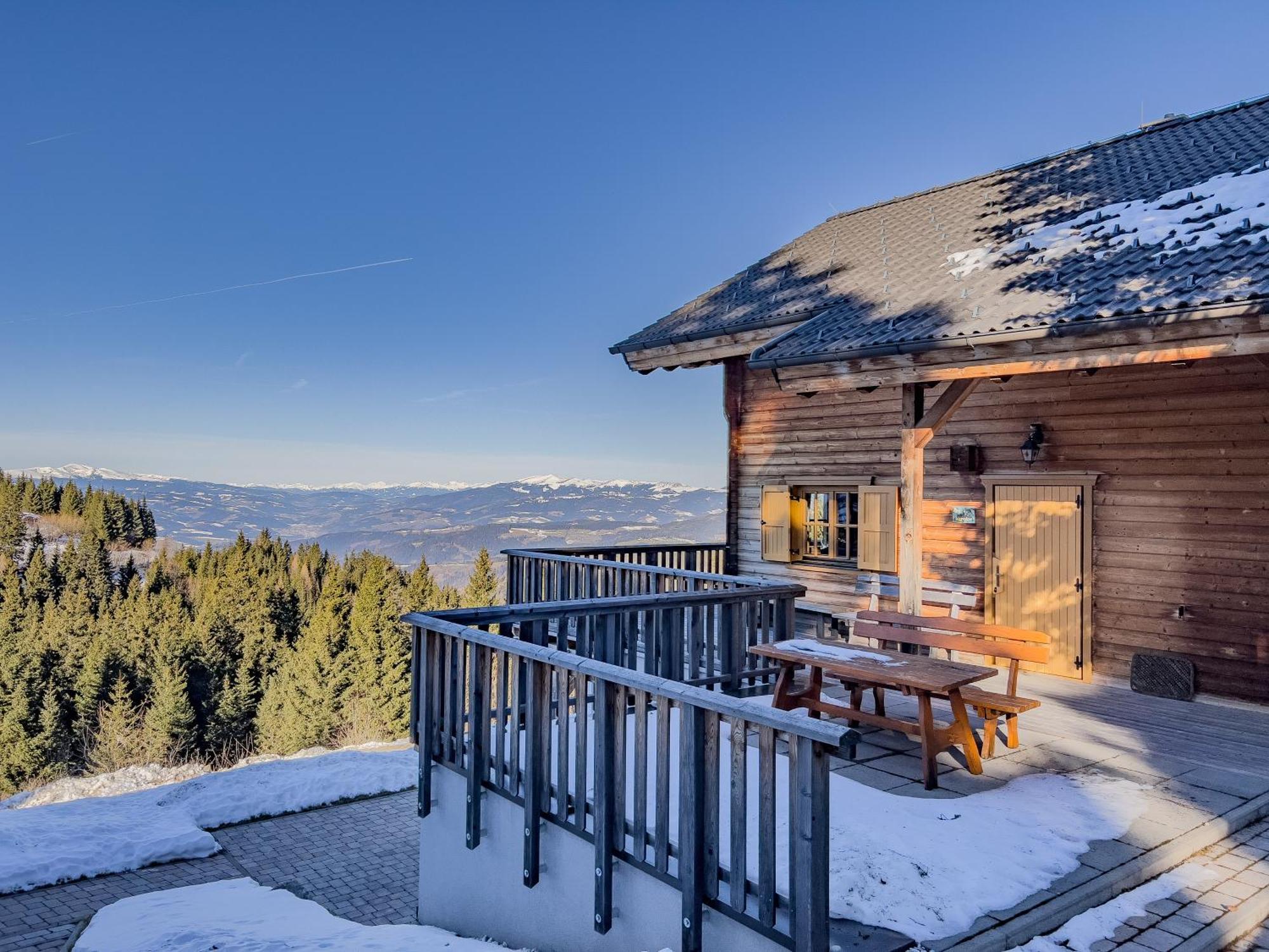 1A Chalet Koralpenzauber - Wandern, Grillen, Sauna Und Traumblick Wolfsberg Luaran gambar