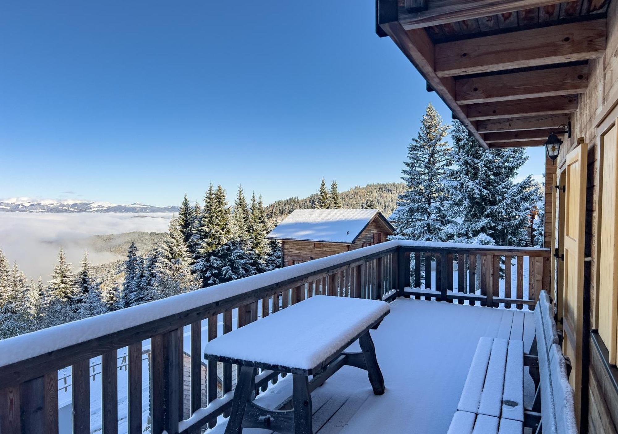 1A Chalet Koralpenzauber - Wandern, Grillen, Sauna Und Traumblick Wolfsberg Luaran gambar