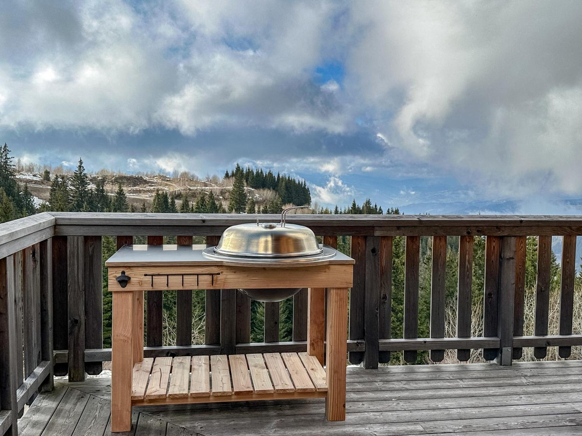 1A Chalet Koralpenzauber - Wandern, Grillen, Sauna Und Traumblick Wolfsberg Luaran gambar