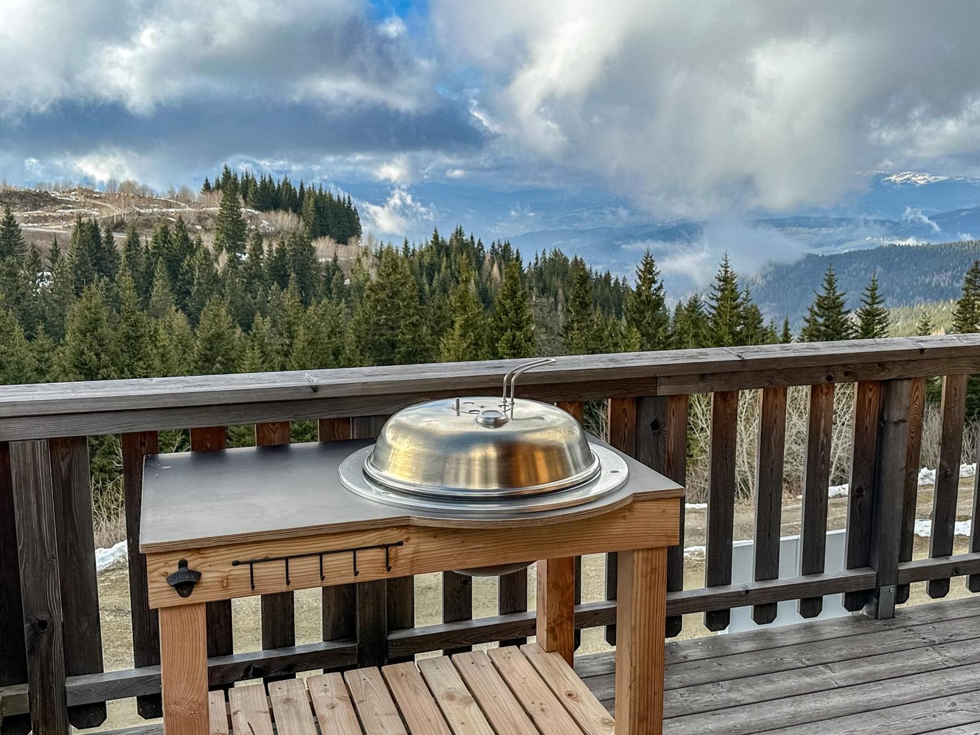1A Chalet Koralpenzauber - Wandern, Grillen, Sauna Und Traumblick Wolfsberg Luaran gambar